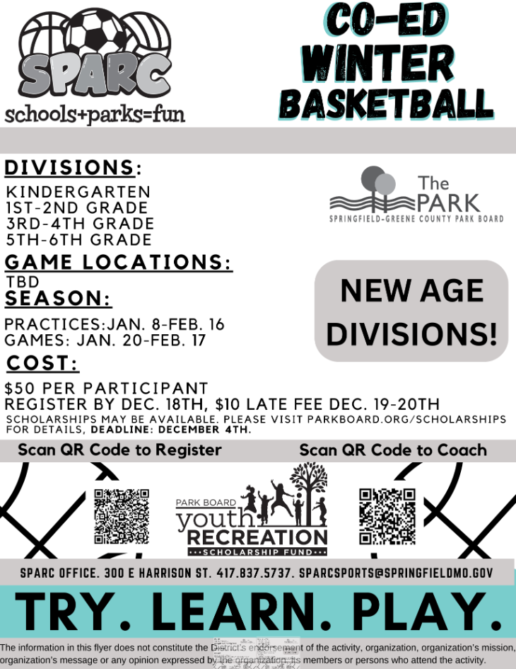 SPARC Winter Basketball